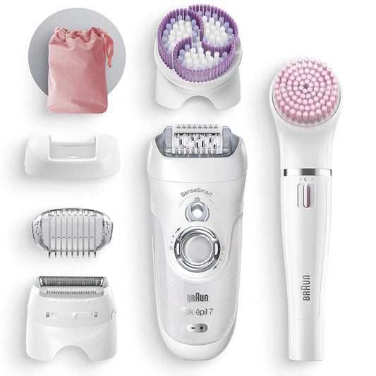 BRAUN BEAUTY SET 7 SES 7885 BODY & FACE ازالة شعر