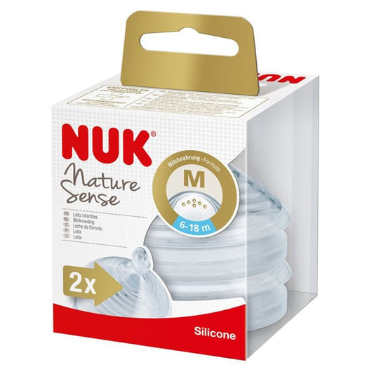 Nuk Nature Sense M 6-18 No.9273 تغذيه متوسط