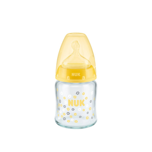 Nuk Pebrona Glass Ilicone 120Ml M Co-793