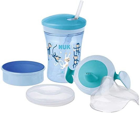 NUK TRINKLERN SET 3CUP +6M