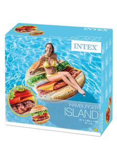 وسادة هوائية INTEX HUMBURGER ISLAND 58780