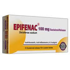 EPIFENAC 100 MG SR 10 TAB