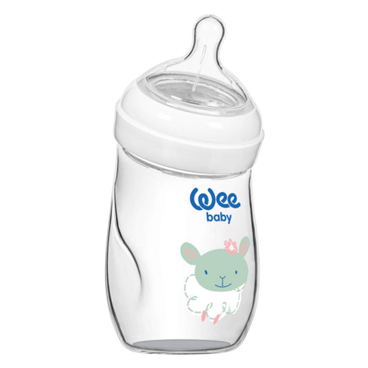 WEE BABY NATURAL BIBERON 0-6 M 180 ML CODE (146)