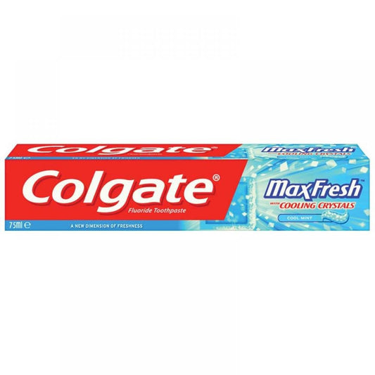 كولجيت ماكس فريش كول مينت كريستالز للتبريد بنكهة النعناع 75 مل
