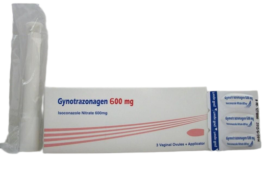 Gynotra Zonagen 600 Mg 3 Vag