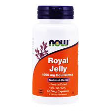 NOW ROYAL JELLY 1500 MG 60 CAP
