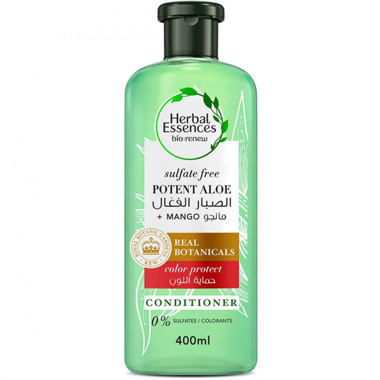 HERBAL ESS CONDITIONER POTENT ALOE MANGO 400ML