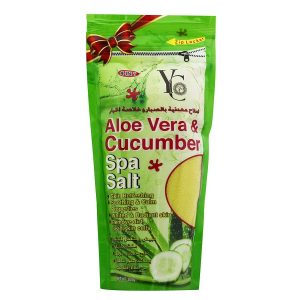 YC SPA SALT ALOE VERA & CUCUMBER 300GM