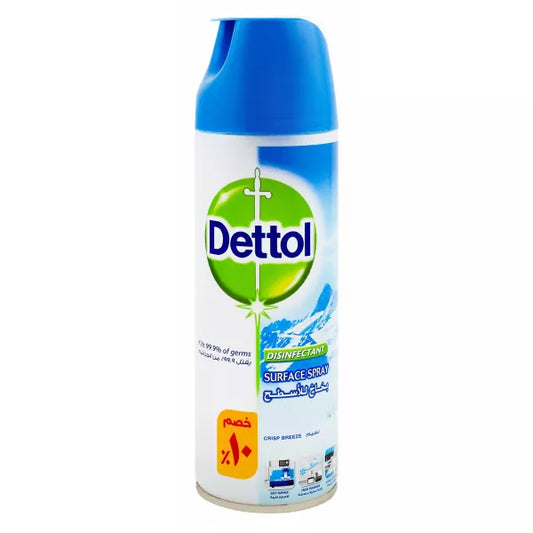 DETTOL DISNFECTANT SPRAY CRISP BREEZE 450 ML OFF10