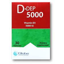 D.DEP VITAMIN D3 5000 IU 30 CAP
