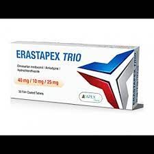 ERASTAPEX TRIO 40MG/10MG/25MG 30TAB