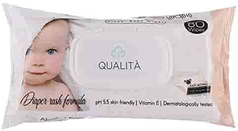 QUALITA BABY WIPES ZINC 80 WIPES