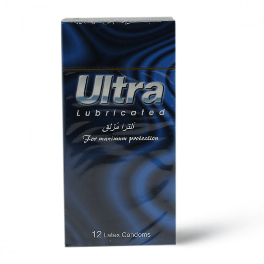 Ultra Lubricated 12 Condoms Latex