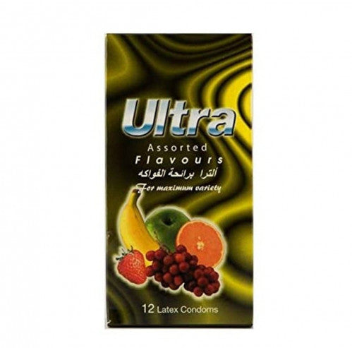 Ultra Assorted 12 Condoms Latex