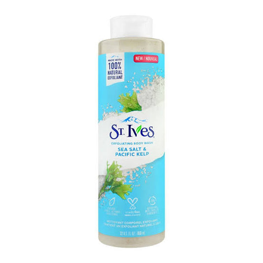 ST IVES BODY WASH SEA SALT&PACIFIC KELP 650ML