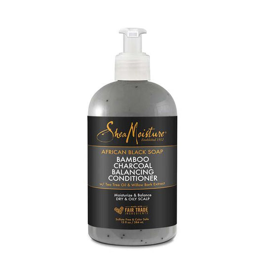 SHEA MOISTURE AFRICAN BLACK CHARCOAL CONDITI 384ML