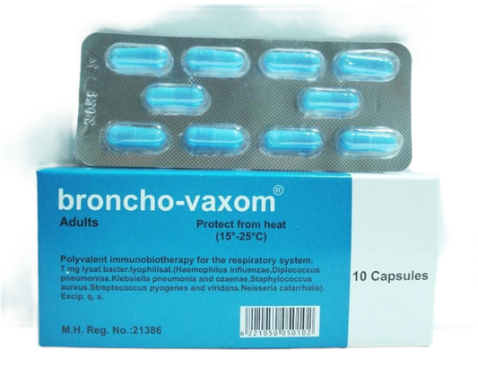 BRONCHO-VAXOM ADULT 10 CAP