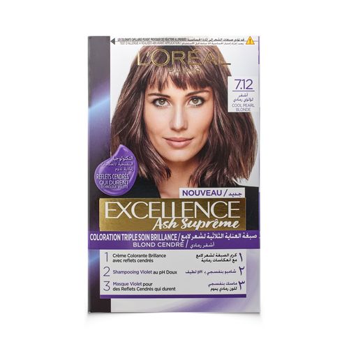LOREAL EXCELLENCE ASH SUP 7.12 BLONDE CENDRE