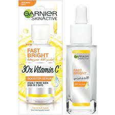 GARNIER FAST BRIGHT VIT C BOOSTER SERUM 30ML
