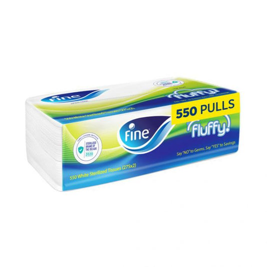 FINE FLUFFY 500 مناديل