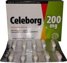 سيليبورج 200 مجم كبسول | مضاد التهاب  لعلاج الروماتيزم والالم |Celeborg 200 mg Capsules | مضاد التهاب غير ستيرويدي NSAID فعال لتخفيف الالتهاب والألم|صيدليات غانم 01021442166