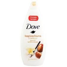 DOVE BAGNOSCHIUMA VANIGLIA BODY WASH 700ML UK
