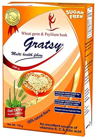 Gratsy Wheat GermPsyllium Husk 100Mg