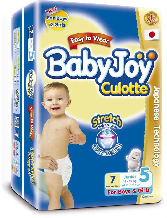 BABYJOY 5 (CULOTTE) JUNIOR (15-25KG) 7 PCS