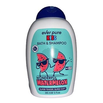 EVER PURE KIDS BATH&SHAMPOO WATER MELON 385ML