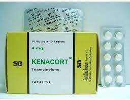 KENACORT 4 MG 10 TABX10 STRIPS