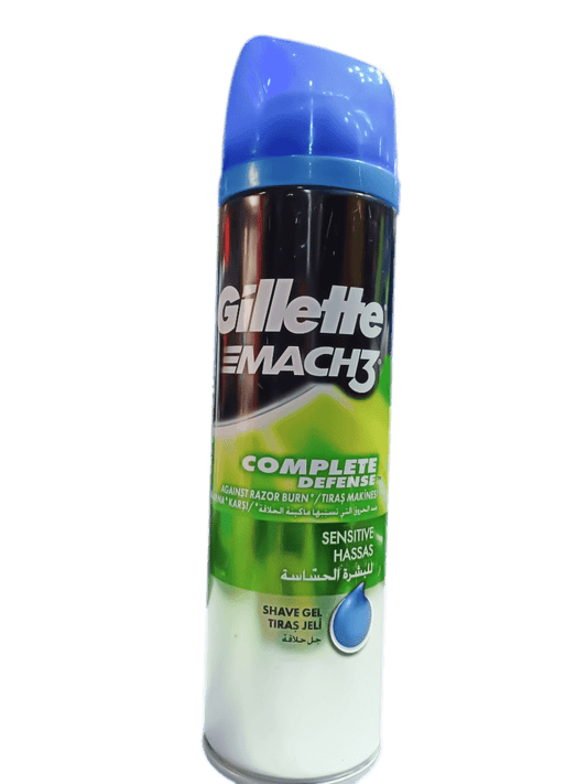 جل حلاقة جي تي تي المهدئ للبشرة الحساسة 200 مل