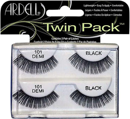 ARDELL TWIN PACK (101 DEMI BLACK) رموش