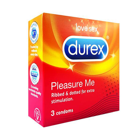 DUREX. PLEASURE ME 3 CONDOMS OFF 35LE