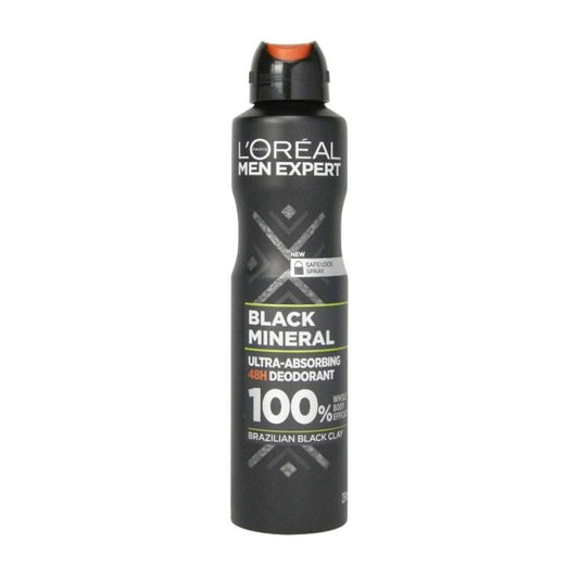 LOREAL MEN EXPERT (BLACK MINERAL) SPRAY 250ML
