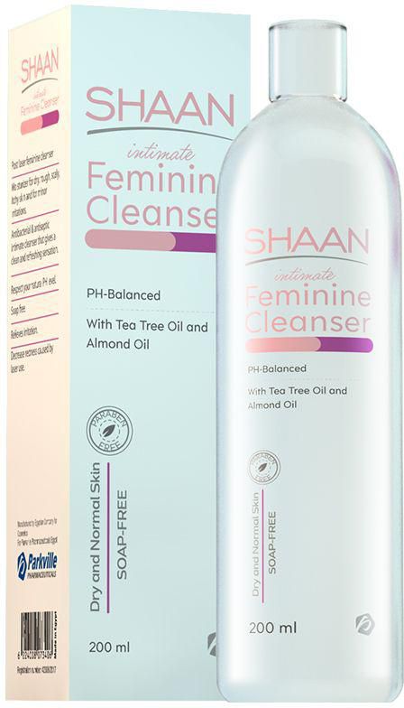 Shaan Intimate Feminine Cleanser 200Ml 1+1
