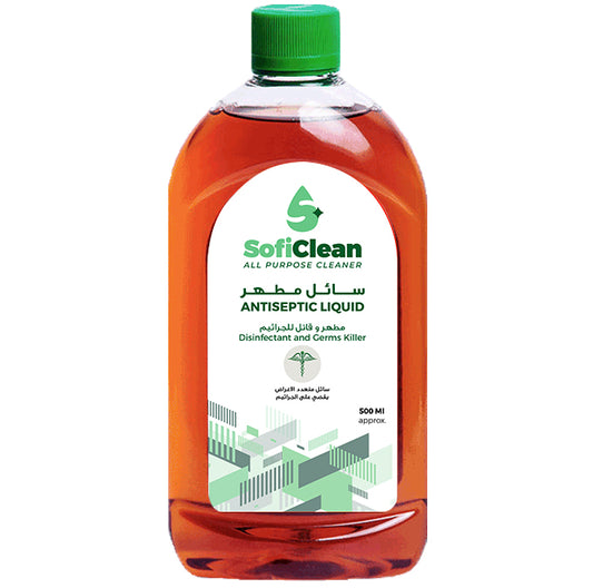 SOFI CLEAN ANTISEPTIC LIQUID 500ML مطهر للجراثيم
