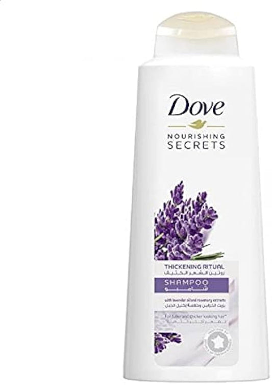 DOVE SHAMPOO THICK RITUAL LAVENDER 600ML OFF25