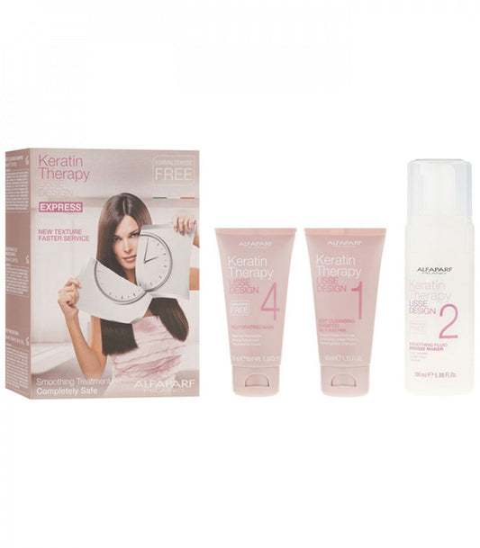 ALFAPARF KERATIN LISSE (SHAMPOO+MOUSSE+MASK) KIT