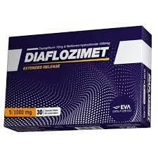 DIAFLOZIMET 5/1000 MG 30TAB