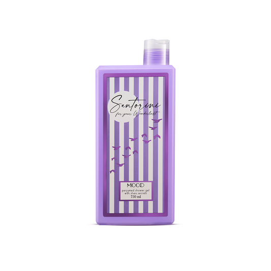 MOOD SHOWER GEL SANTORINI 750ML