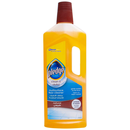 Pledge Clean It Floooe Cleaner Natural 750Ml