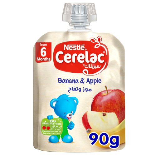 CERELAC BANANA+APPLE 90GM