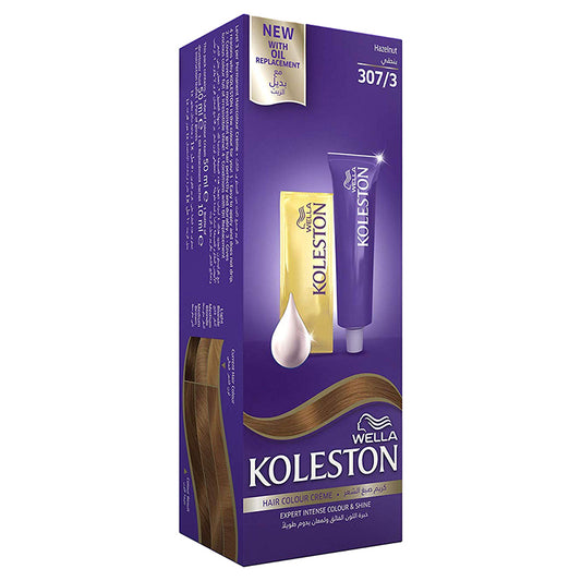KOLESTON SEMI KIT COLOR CREME 307/3 HAZELNUT