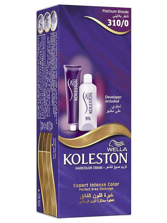 Koleston Semi Kit Color Creme 310/0 Platinum Blond