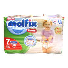 MOLFIX 7CULOTTES MAXI 36PCS