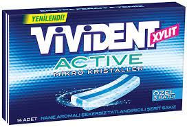 GUM VIVIDENT XYLIT GUM 14 ADET