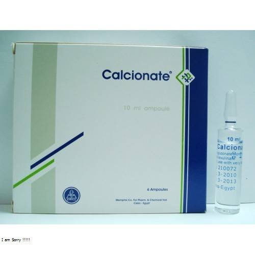 CALCIONATE 6AMP 10ML