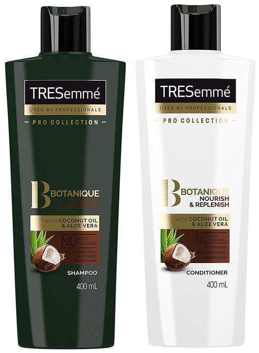 TRESEMME NOURISH&REPLENISH SHAMPO+COND 400ML OFF50