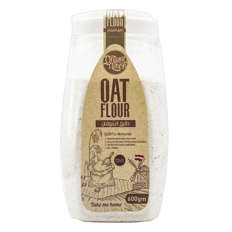 دقيق الشوفان العضوي 600 جرام