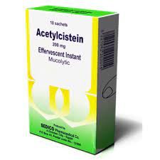 ACETYLCYSTEINE 200MG 10SACHET